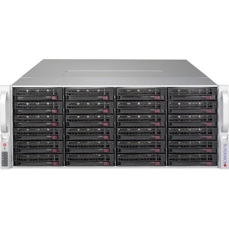 Supermicro SuperChassis 1280W 4U RackmountServerChassis (Blk), CSE-847BE1C-R1K28WB CSE-847BE1C-R1K28WB